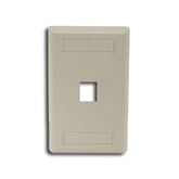 Hubbell IFP11 IFP Single Gang Wall Plate - 1 Port